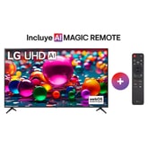 Pantalla 86 pulgadas LG UHD AI UA80 4K Smart TV 2025