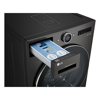 Image for dimension and installation of LG washer dryer combo