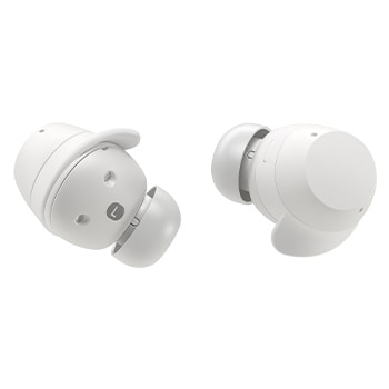 earbuds from each diagonal angle