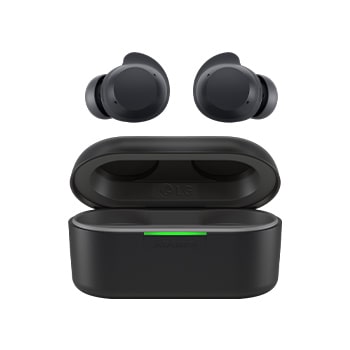 front view with earbuds apart