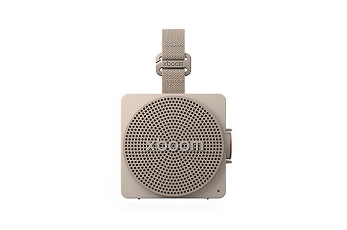 xboom Mini gris front view