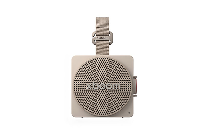 xboom Mini gris front view
