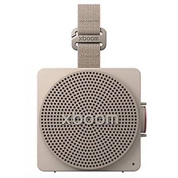 xboom Mini gris front view