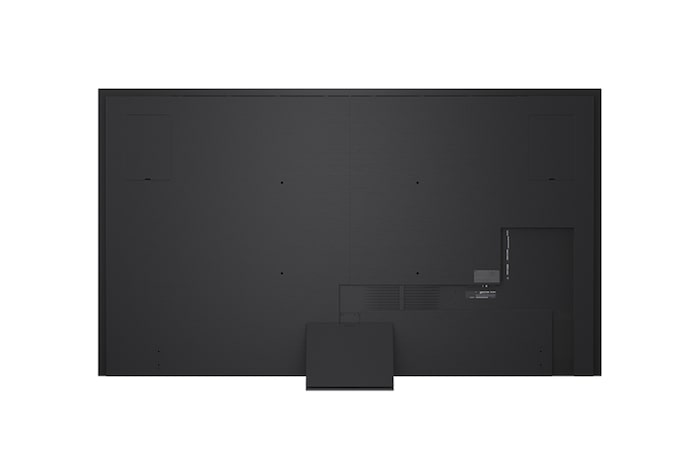 Rear view of LG QNED evo QNED85 TV