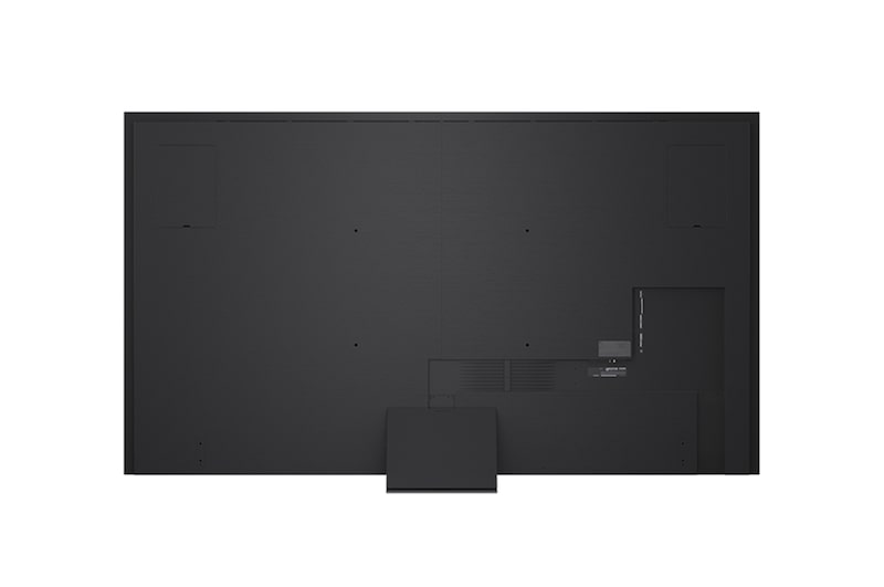 Rear view of LG QNED evo QNED85 TV