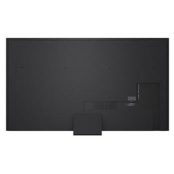 Rear view of LG QNED evo QNED85 TV