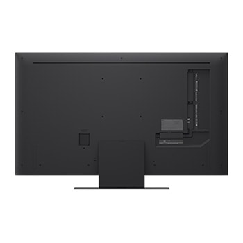 Rear view of LG QNED evo QNED86 TV