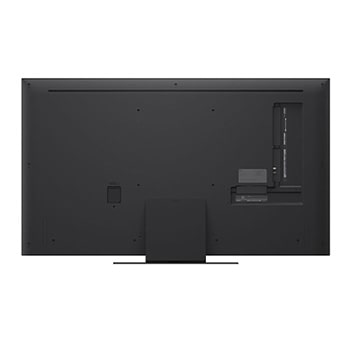 Rear view of LG QNED evo QNED85 TV
