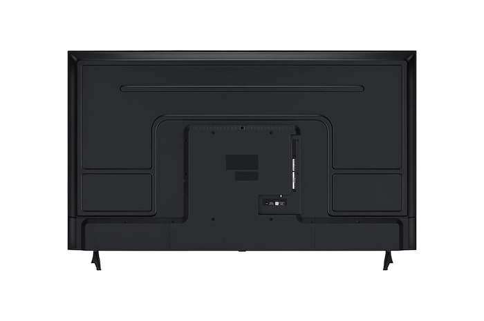 Rear view of LG UHD UA73 TV.