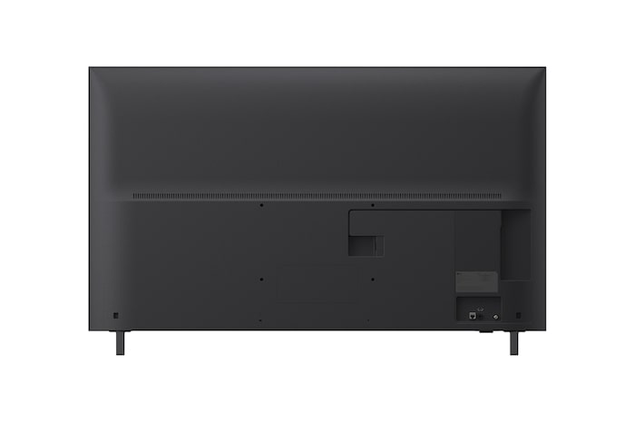 Rear view of LG UHD UA80 TV.