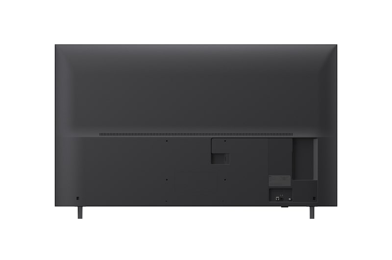 Rear view of LG UHD UA80 TV.
