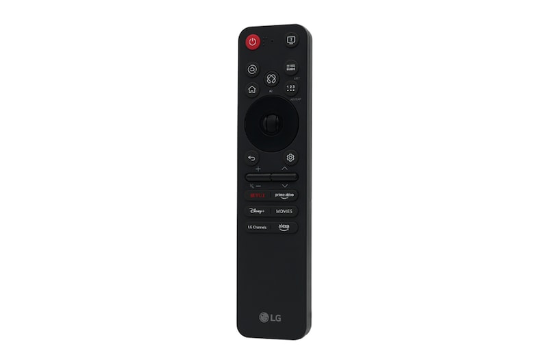 Front view of LG TV 2025 Series Magic Remote Controller AKB76046605