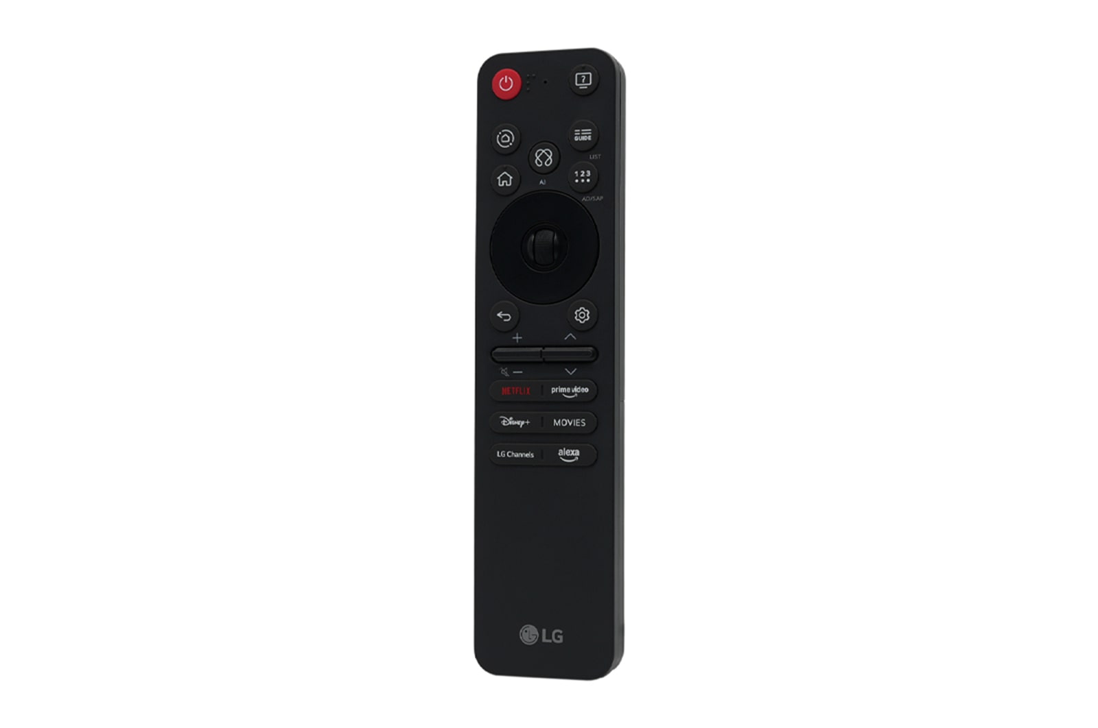 Front view of LG TV 2025 Series Magic Remote Controller EBX30147103