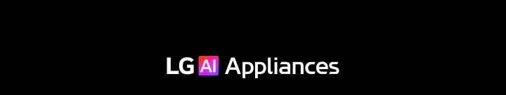 LG AI Appliances logo with gradient AI text