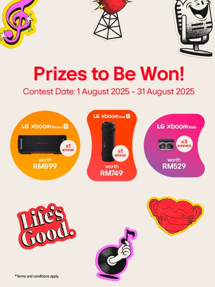 prizes to be won