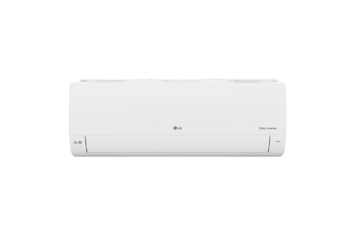 Front view of the [2024] 2.5HP Dual Inverter Premium Air Conditioner with Ionizer and ThinQ™ Function S3-Q24K2PPA