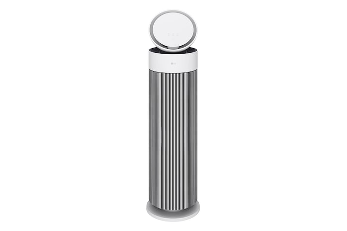 Front view of the LG PuriCare™ AeroBooster Air Purifier AS55GGWX0.AML