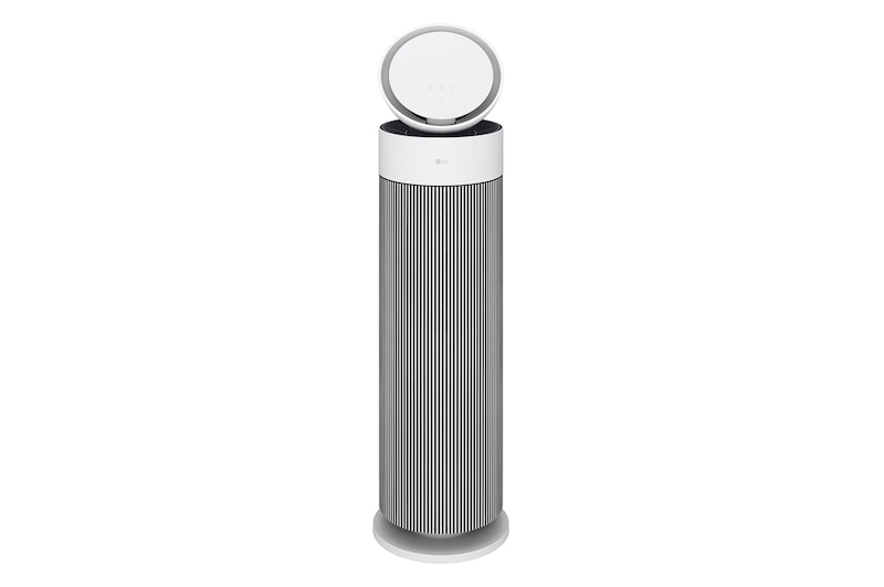 Front view of the LG PuriCare™ AeroBooster Air Purifier AS55GGWX0.AML