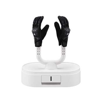 image of the Drying Case with a glove attached to the holder