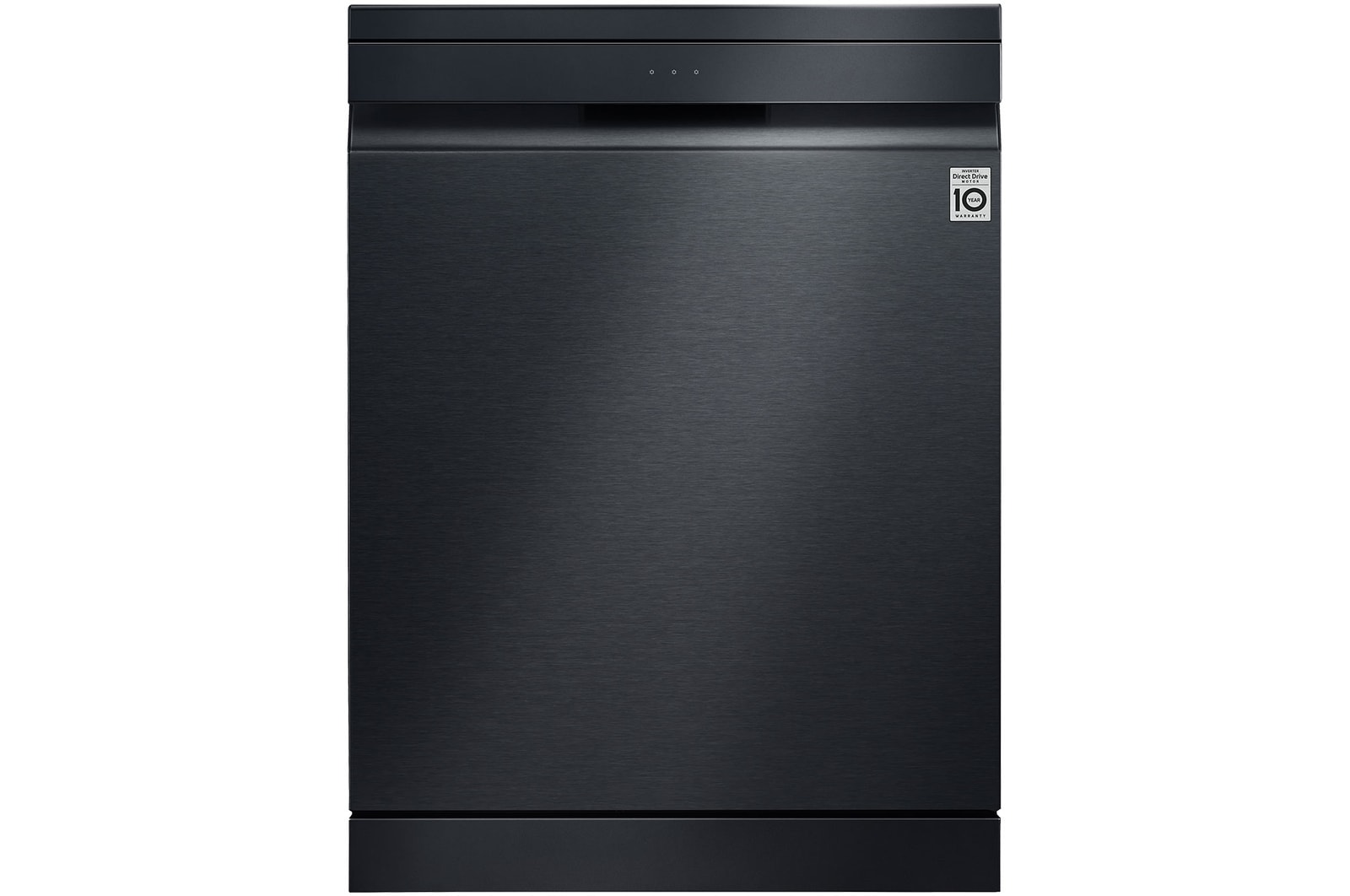 Front view of 60cm QuadWash™ Freestanding  Dishwasher with TrueSteam™ and Easy Rack™ Plus. DFC335HM.ABMREML
