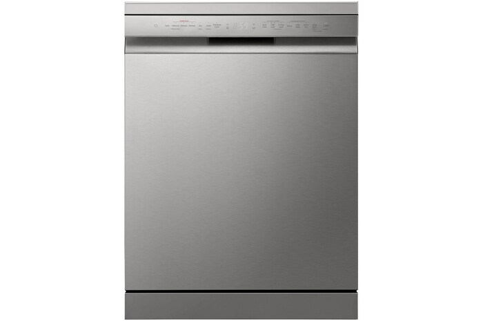 Front view of 60cm QuadWash™ Freestanding  Dishwasher with TrueSteam™ and Easy Rack™ Plus. DFC533FV.APYREML 