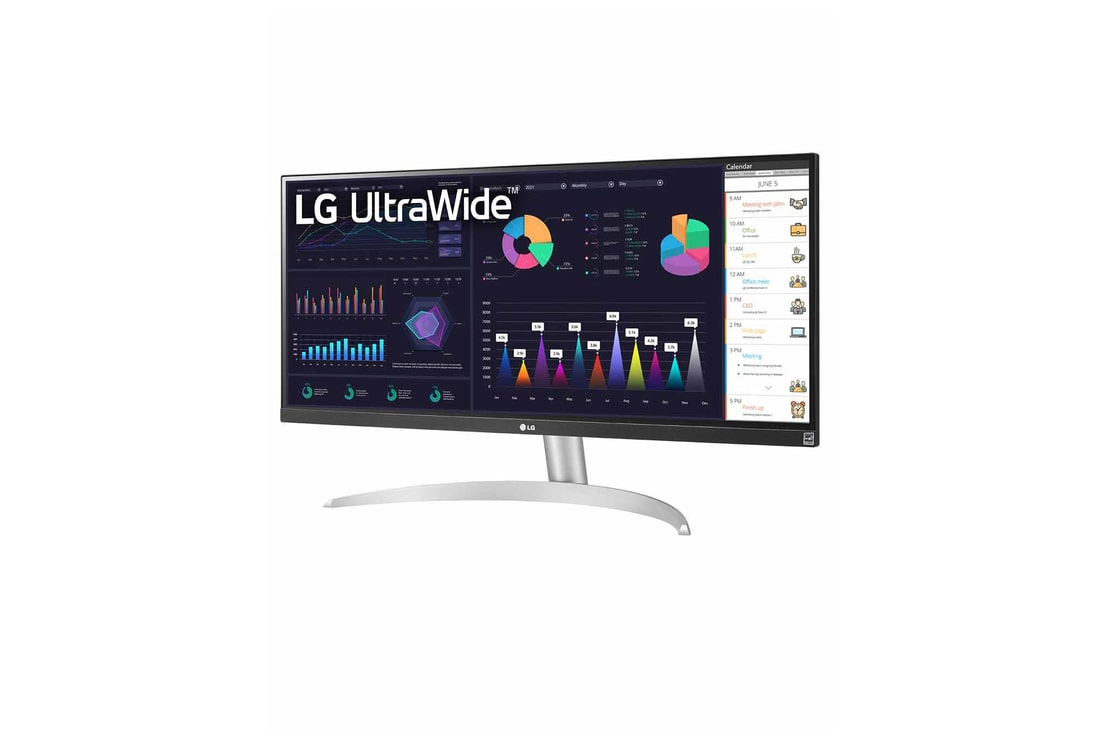 LG 29型ウルトラワイドモニター 29WN600-W 29'' UltraWide FHD HDR10 AMD FreeSync™ IPS Monitor with USB