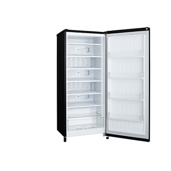 LG 171L Vertical Freezer in Western Black Finish, GN-304SHBT