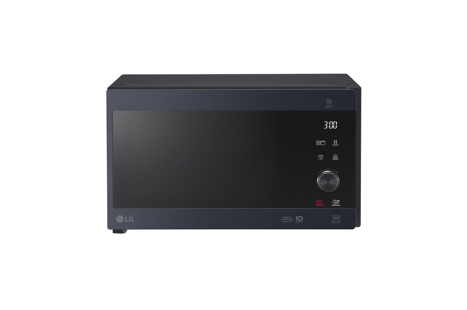 Front view of NeoChef™ 25L 1000W Microwave Oven with Grill and Touch Control Panel, Stainless Steel - MH6565CPS