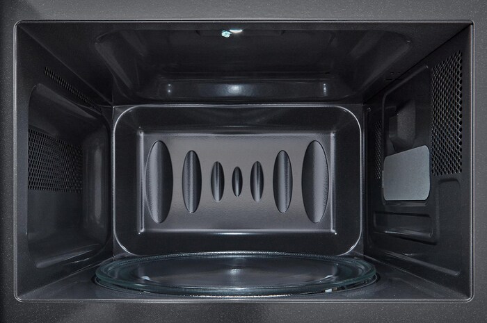 close-up view of ports