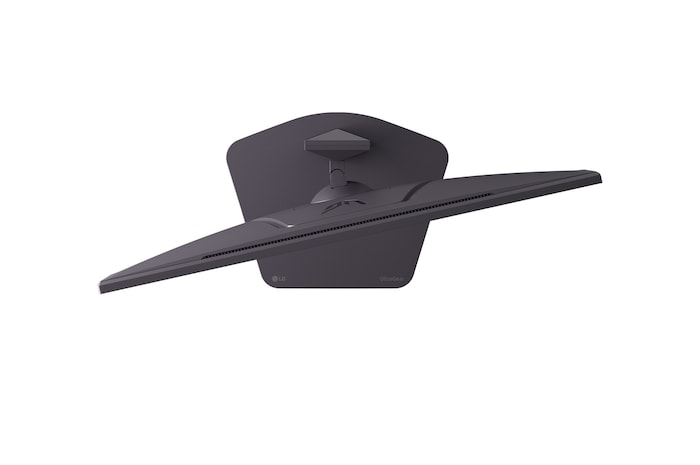 +30 degree swivel monitor top view of 27G610A