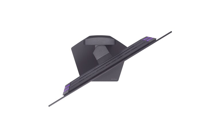 -30 degree swivel monitor top view