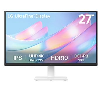 27” UltraFine™ UHD IPS  monitor | DCI-P3 90%, HDR10