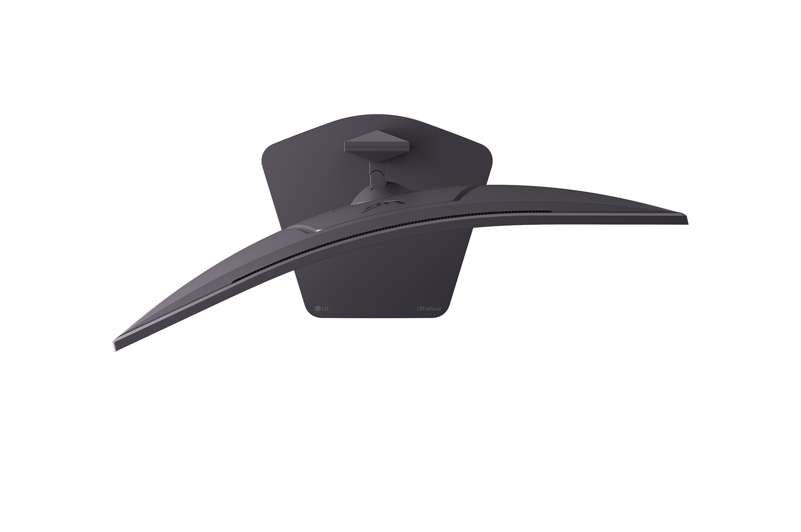 +30 degree swivel monitor top view