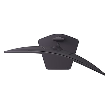 -30 degree swivel monitor top view