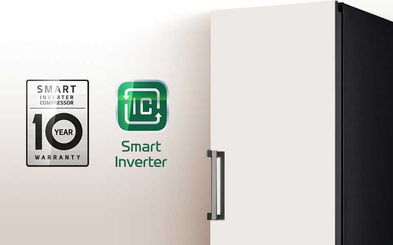 Logo of Smart Inverter Compressor with 10 year warranty and Smart Inverter