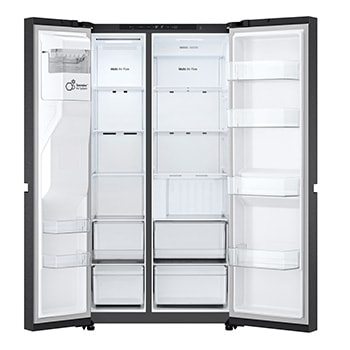 Front all door open without food