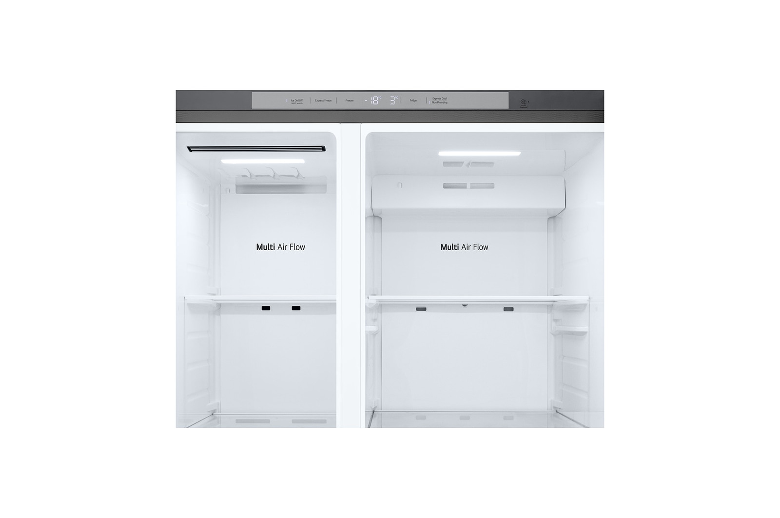 LG 635l Side by Side Fridge in Beige White, GC-L257KQKW