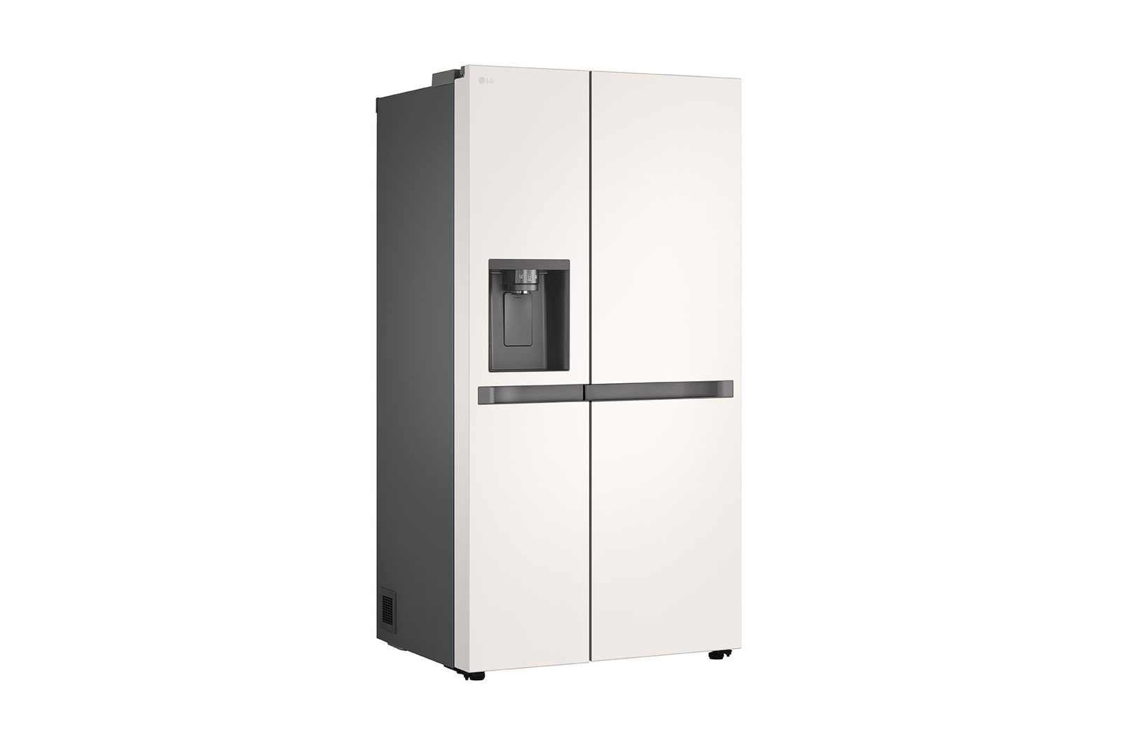 LG 635l Side by Side Fridge in Beige White, GC-L257KQKW