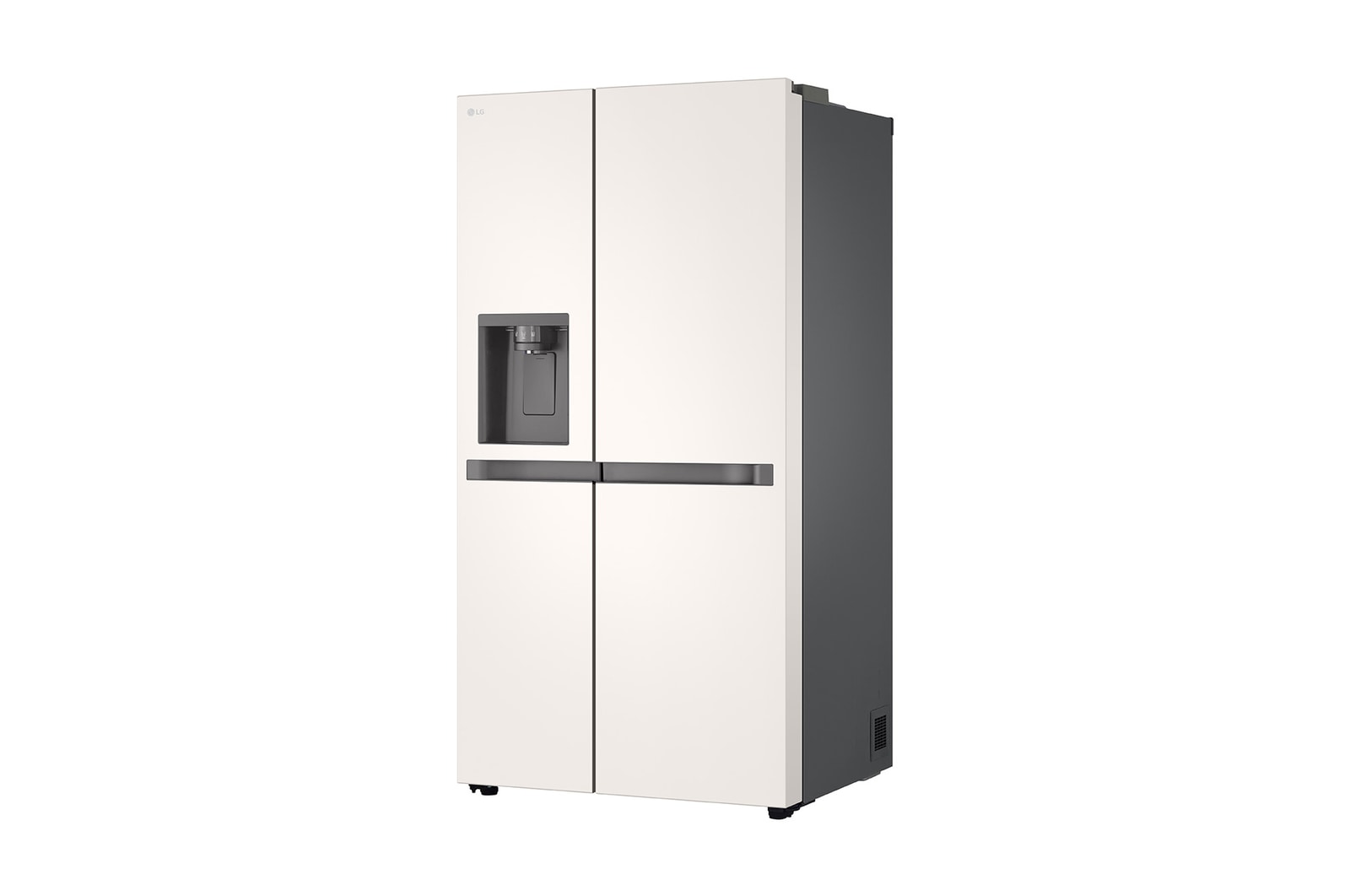 LG 635l Side by Side Fridge in Beige White, GC-L257KQKW