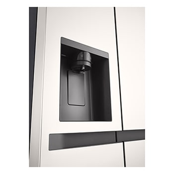 LG 635l Side by Side Fridge in Beige White, GC-L257KQKW
