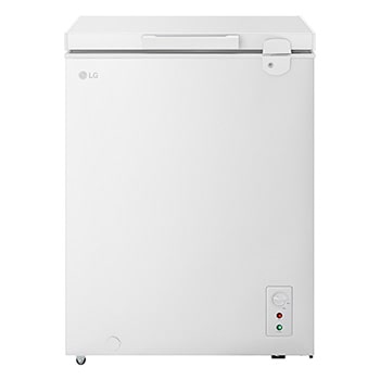 Front view of 137l Chest Freezer in White GCFB155BQCF