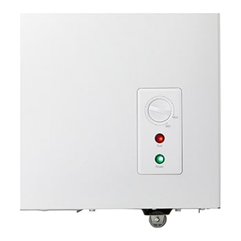 LG chest freezer locking device