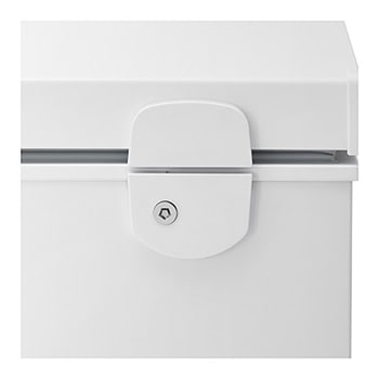 LG chest freezer side view