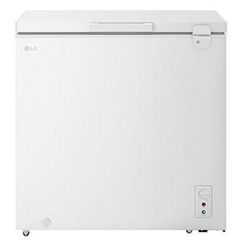 Front view of 194l Chest Freezer in White GCFB205BQCF