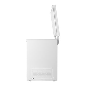 LG chest freezer side view