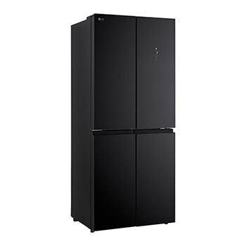 lg multi door refrigerator left side view