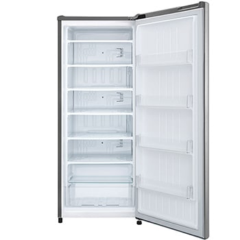 Front view with door open