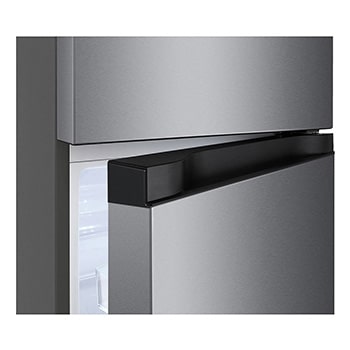 Fridge duct view of 235L Top Freezer Refrigerator Essence Matte Black with LinearCooling and Deodorizer.