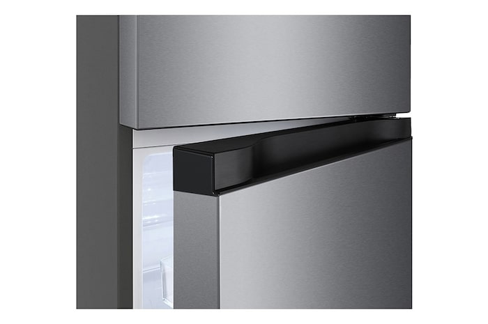 Fridge duct view of 235L Top Freezer Refrigerator Essence Matte Black with LinearCooling and Deodorizer.