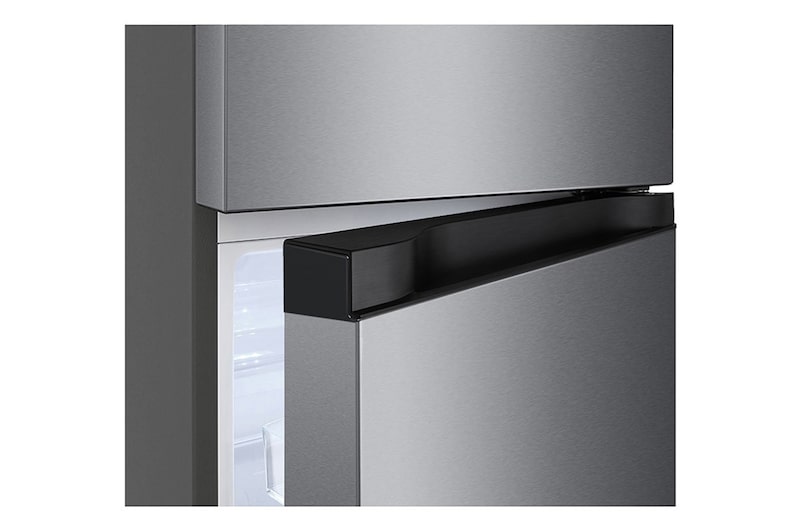 Fridge duct view of 235L Top Freezer Refrigerator Essence Matte Black with LinearCooling and Deodorizer.